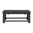 Space Saver Black Coffee Solid Wood Lift Top Coffee Table