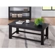 Space Saver Black Coffee Solid Wood Lift Top Coffee Table