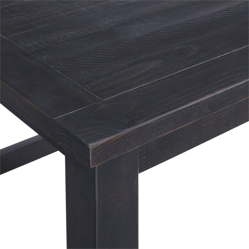 Space Saver Black Coffee Solid Wood Lift Top Coffee Table