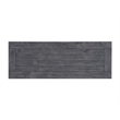 Space Saver White Stain and Grey Solid Wood Sofa Console Table