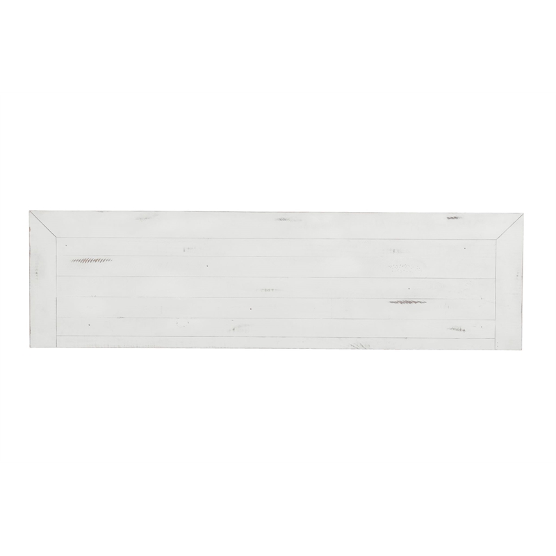 Martin Svensson Home Garden District Rustic White Solid Wood 65