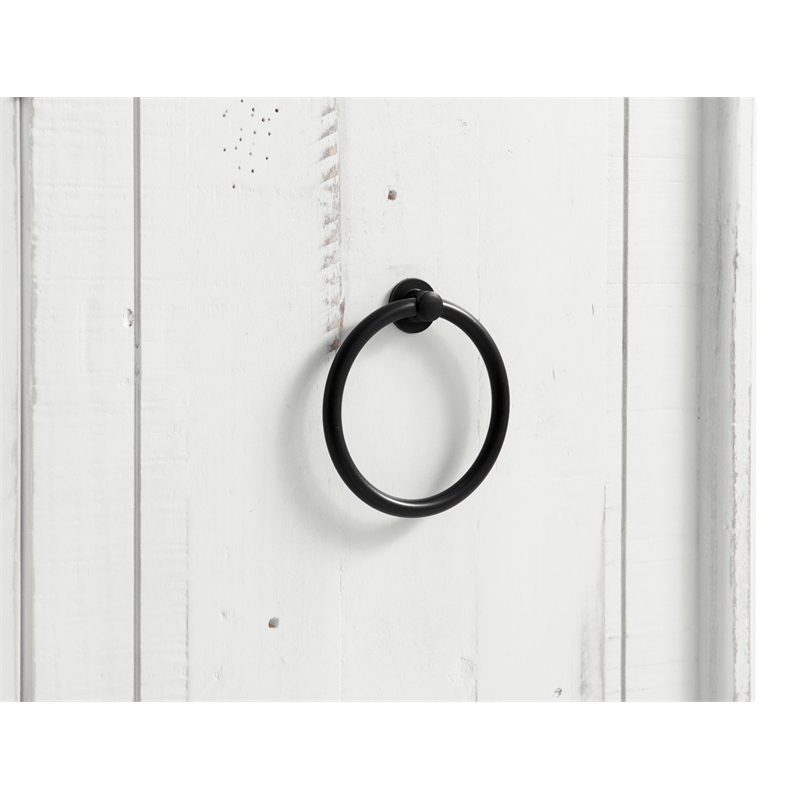 Martin Svensson Home Garden District Rustic White Solid Wood 65