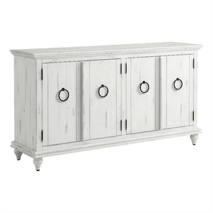 martin svensson home garden district rustic white solid wood 65