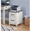 Martin Svensson Home Del Mar White and Grey File Cabinet with Fingerprint Lock