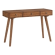 Martin Svensson Home Mid-Century Modern Cinnamon Vanity/Desk with Mirror