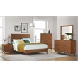 Martin Svensson Home Mid-Century Modern Cinnamon Queen Bed