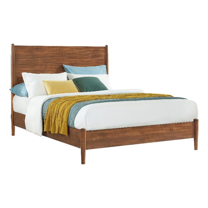 Martin Svensson Home Mid-Century Modern Cinnamon Queen Bed