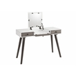 Martin Svensson Home Mid-Century Modern White/Gray/Black Vanity/Desk w/Mirror