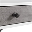 Martin Svensson Home Mid-Century Modern White/Gray/Black Vanity/Desk w/Mirror