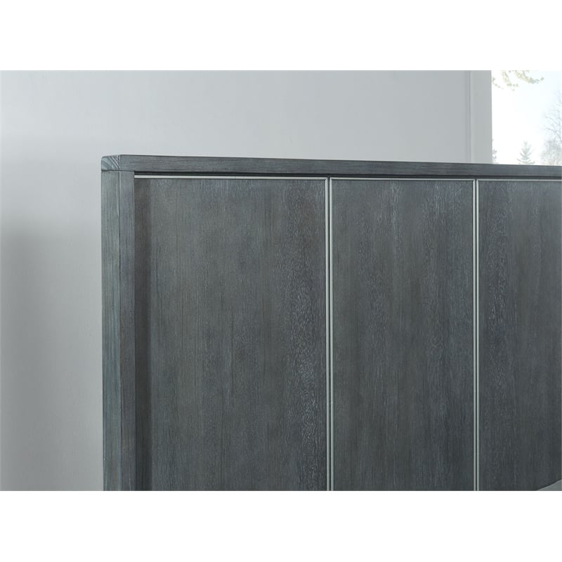 Martin Svensson Home Memphis Slate Gray Queen Panel Bed