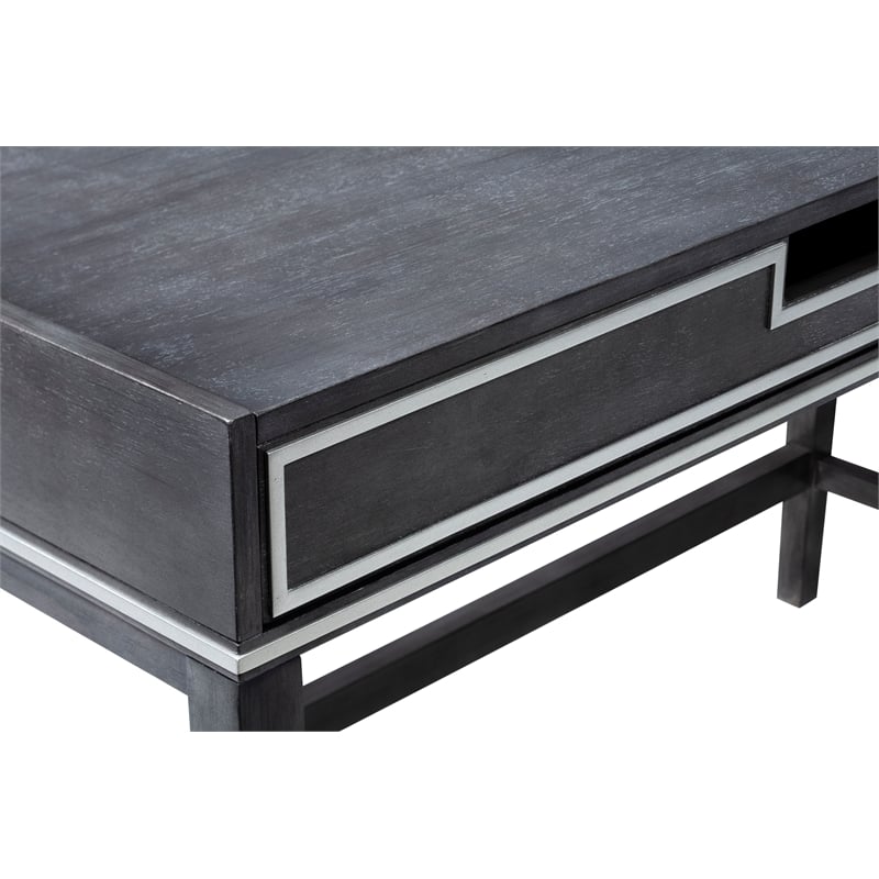 martin svensson home memphis slate gray vanity and stool