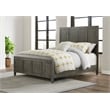 Martin Svensson Home Napa Solid Wood Gray King Panel Bed
