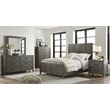 Martin Svensson Home Napa Solid Wood Gray King Panel Bed