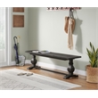 Martin Svensson Home Napa Solid Wood Black Dining Bench