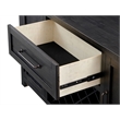 Martin Svensson Home Napa Solid Wood Black Dining Server with Storage