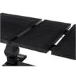 Martin Svensson Home Napa Solid Wood Black Trestle Table w/Extendable Leaf