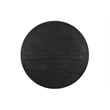Martin Svensson Home Napa Solid Wood Black Round Dining Table