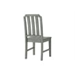 Beach House Solid Wood Dove Gray Dining Chair (Set of 2)