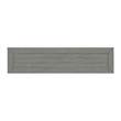 Beach House Solid Wood Dove Gray TV Stand with Electric Fireplace