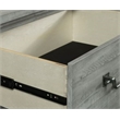 Beach House Dove Gray Solid Wood 5-Drawer Chest