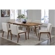 Bixby Upholstered Cream Boucle Fabric Dining Chair (Set of 2)