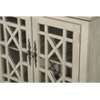 Martin Svensson Home Marche Antique Silver 2-Door Wood TV Stand