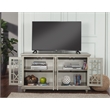 Martin Svensson Home Marche Antique Silver 2-Door Wood TV Stand