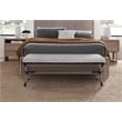 Martingale 48 Inch Ivory Chunky Boucle Fabric Upholstered Accent Bench