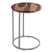 Union Solid Wood Top and Metal C-Table