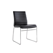 New Spec 5PC Modern Square Dining Set in Black