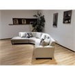 New Spec Valencia Mid Century RHF Sectional in Beige