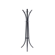 New Spec Mid Century Modern Metal Coat Rack in Black