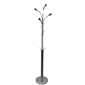 New Spec Metal Coat Rack in Chrome