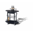 New Spec Mobile Metal Bar Cart in Black