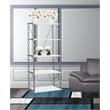 New Spec Modern Wood Bookcase in White