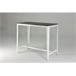 Farmhouse Monoco Counter Table Style With MDF Wooden Espresso/White Color