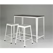 Farmhouse Monoco Counter Table Style With MDF Wooden Espresso/White Color