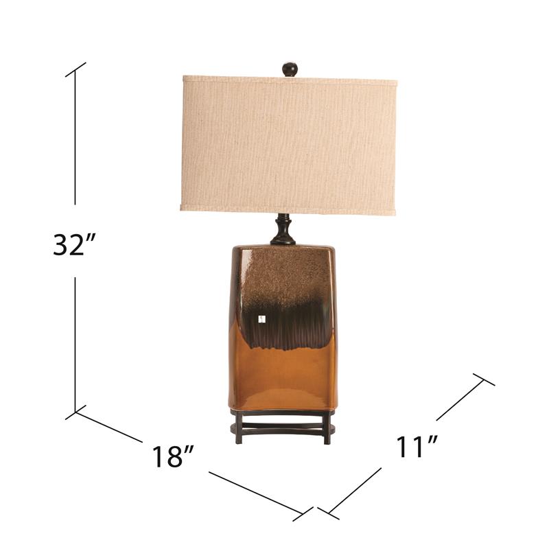 crestview collection ceramic table lamp