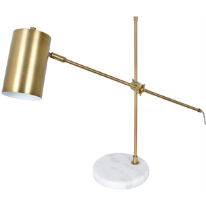maser marble and gold metal task lamp 26.25
