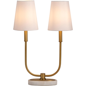 crestview collection piper metal table lamp in gold