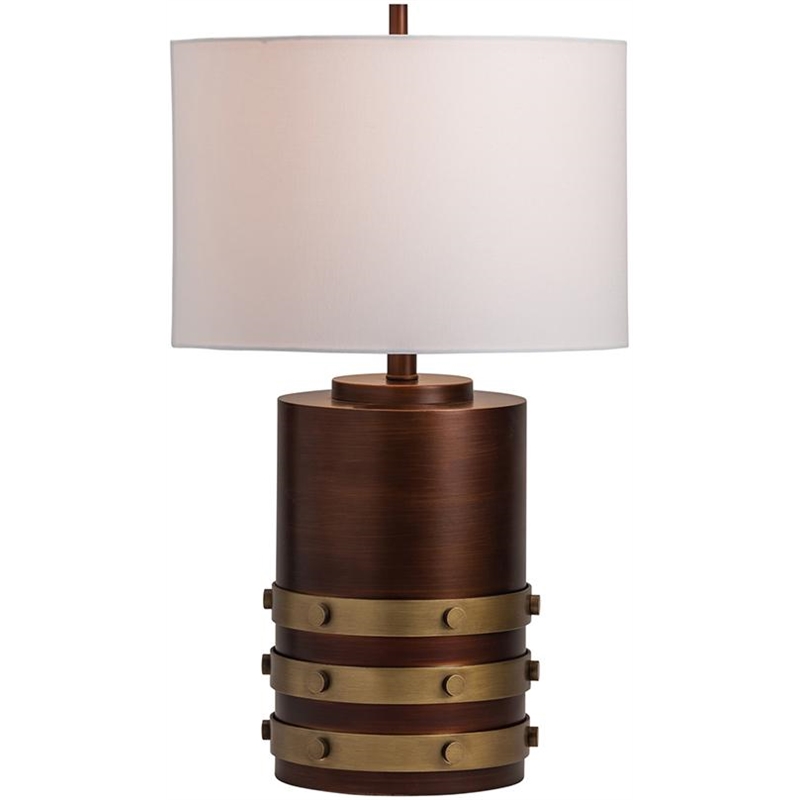 Crestview Collection Cutter Cylinder, Crestview Collection Oil Lantern Table Lamp