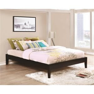 Stonecroft Furniture Fair Oaks King Platform Bed in Cappuccino