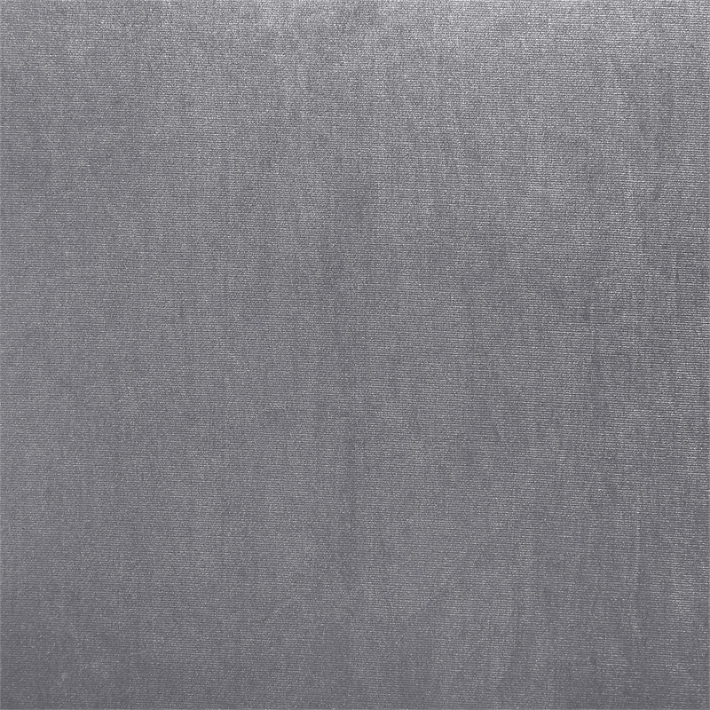 Stonecroft Bernal Upholstered Dining Side Chair in Gray and Chrome