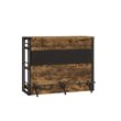 Stonecroft Eldridge Industrial Bar Unit in Antique Nutmeg