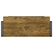 Stonecroft Eldridge Industrial Bar Unit in Antique Nutmeg