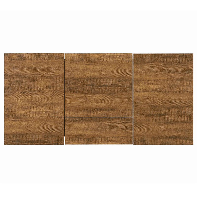 Stonecroft Cabrini Storage Writing Desk in Rustic Amber and Black