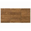 Stonecroft Cabrini Storage Writing Desk in Rustic Amber and Black