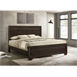 Stonecroft Furniture Empire Lane Transitional Wood King Panel Bed in Cocoa