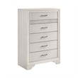 Stonecroft Furniture Wood White Queen Bedroom Set Storage