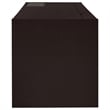 Stonecroft Furniture Contemporary Wood Connect It Computer Desk in Cappuccino